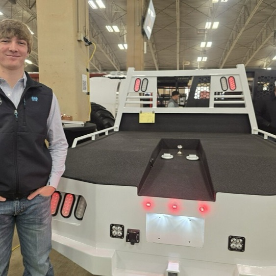 Cole Baker-Blue Ribbon, Truck Flat Bed