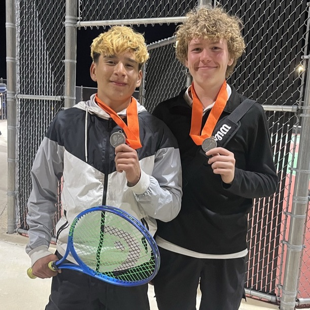 Jett Manzelli and Kort Morrison-2nd JV Boys Double