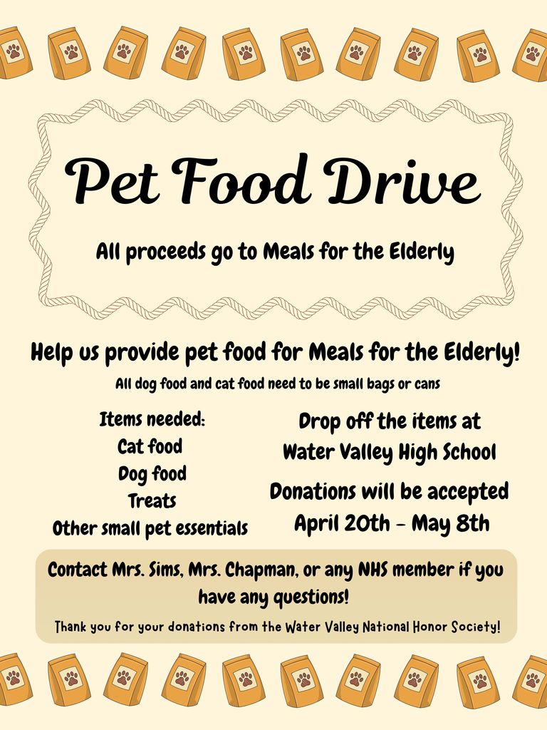 Pet Food Flyer - NHS
