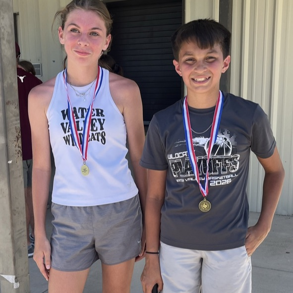 Amelia/Tatum 7th grade mixed doubles champions