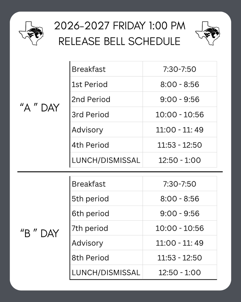 1 release no pep rally