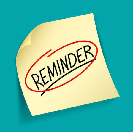 reminder