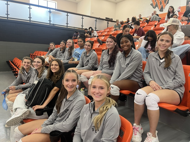 Waiting on their first game of the tournament!