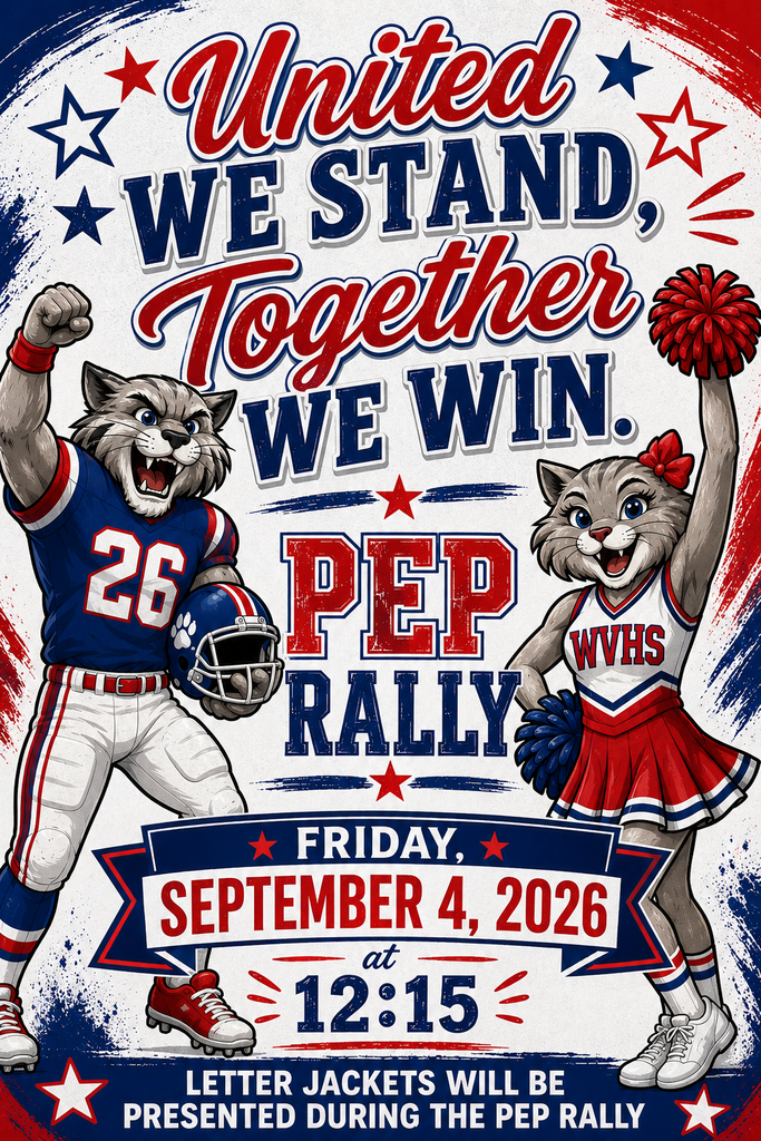 Pep Rally announcement