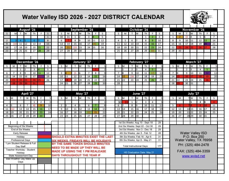 district calendar 26-27