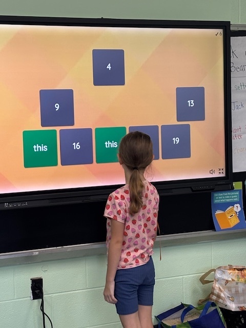 first grade memory match