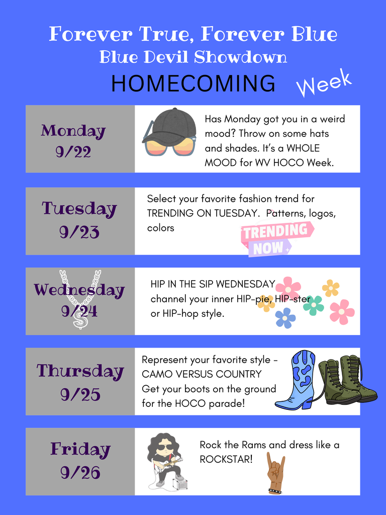 Hoco dress up days