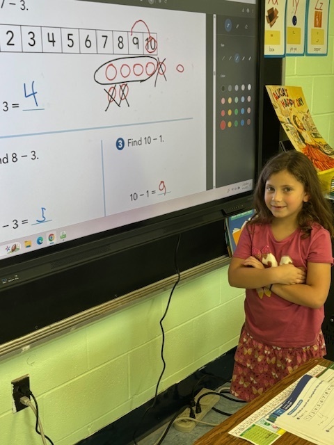 first grade subtracting