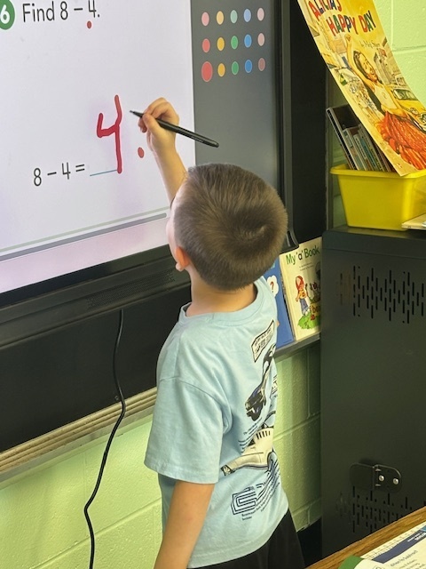 first grade subtracting