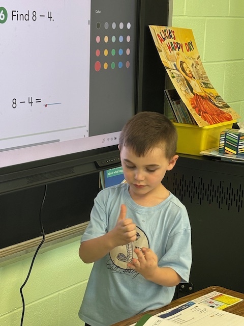 first grade subtracting