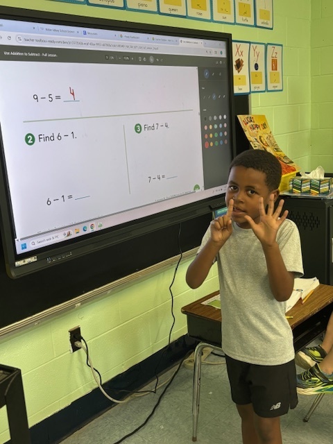first grade subtracting