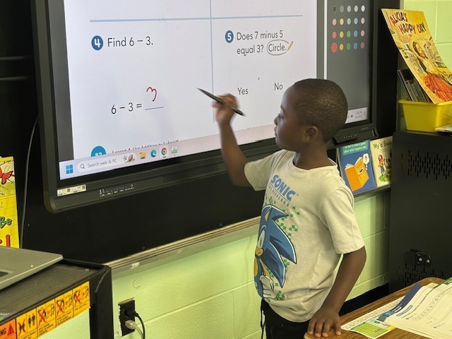 first grade subtracting