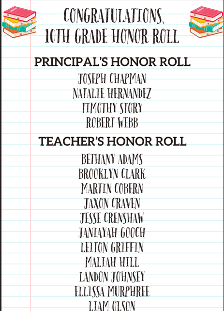 honor roll