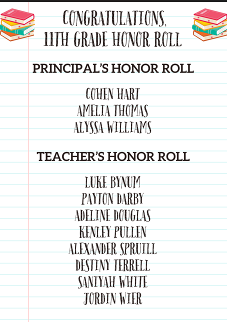 honor roll