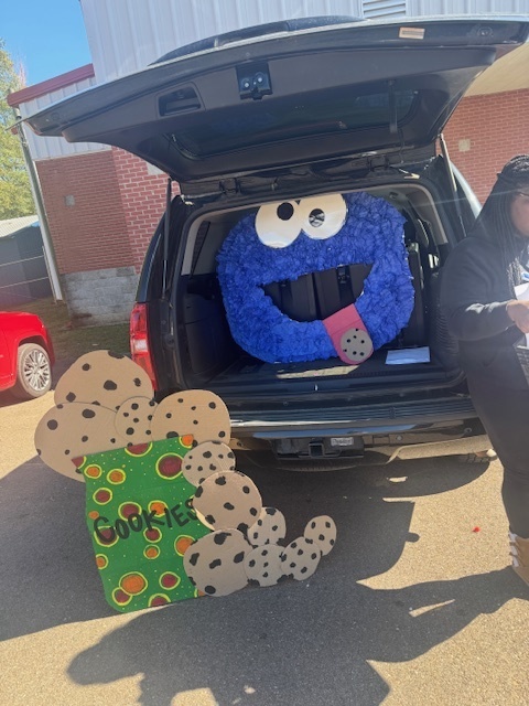 Student Council, Mrs. Watts’ Early Childhood Education Classes, and WVHS faculty/staff surprised Mrs. Porter’s and Mrs. Camp’s  students with a trunk or treat. Both the student council and Early Childhood Class did an awesome job!! Thank you WVHS for the candy donations and putting a big smile on their faces.