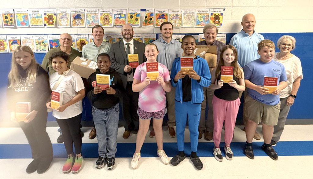 dictionaries to 5th graders