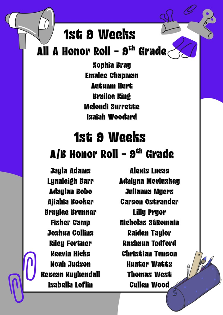 honor roll