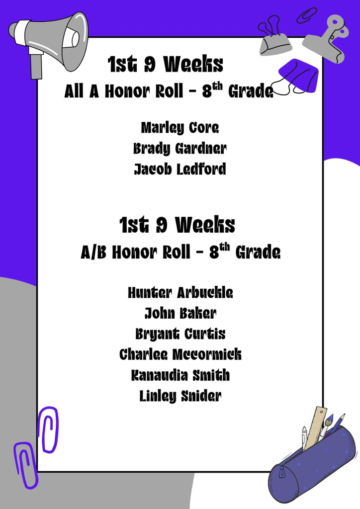 honor roll