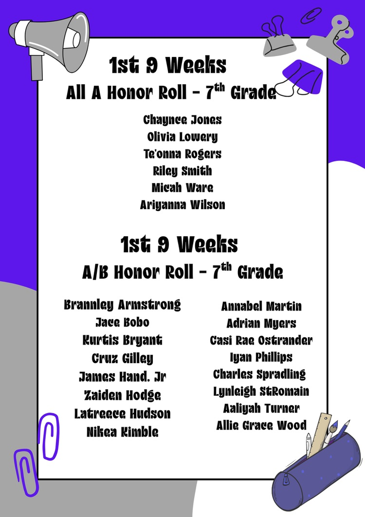 honor roll