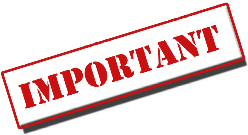 Important change to Senior Grad Parent/Guardian Mtg