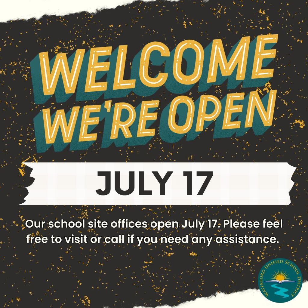 school offices open july 17