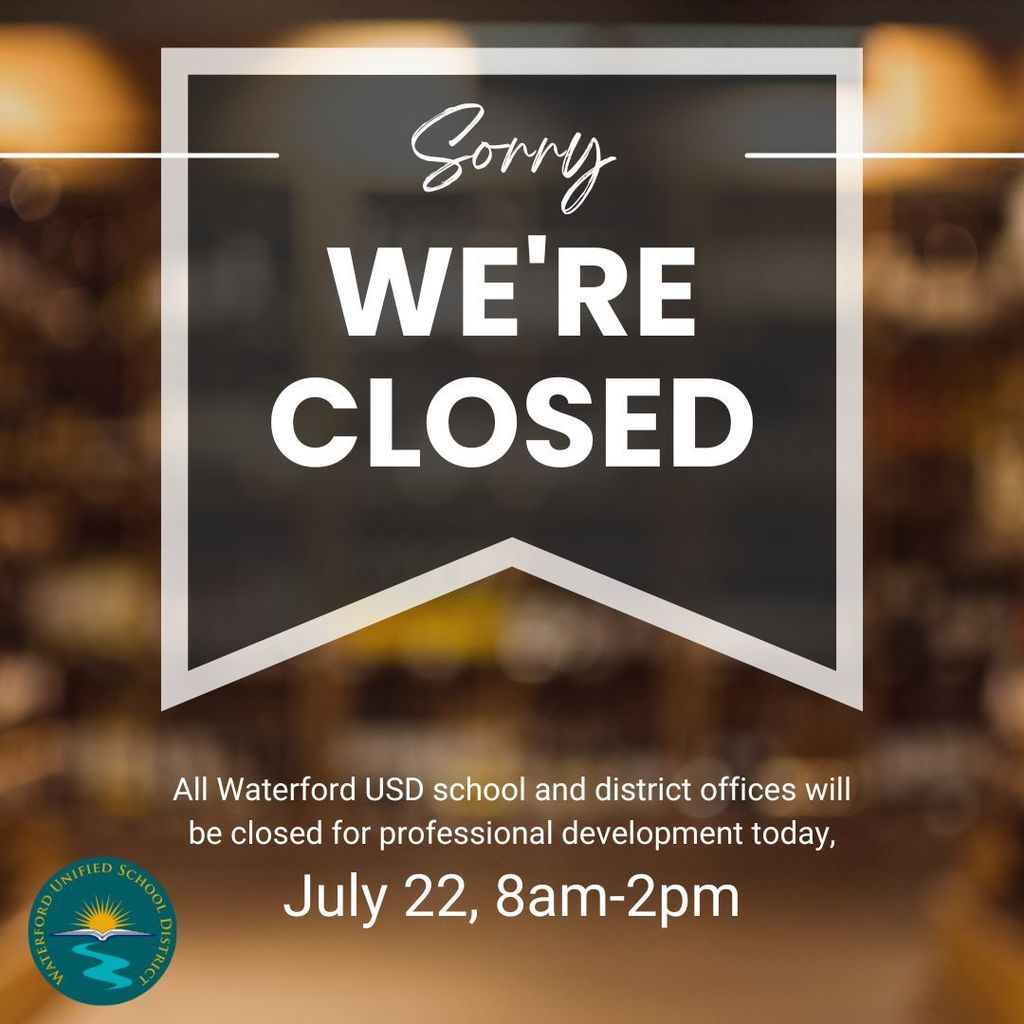 offices are closed july 22