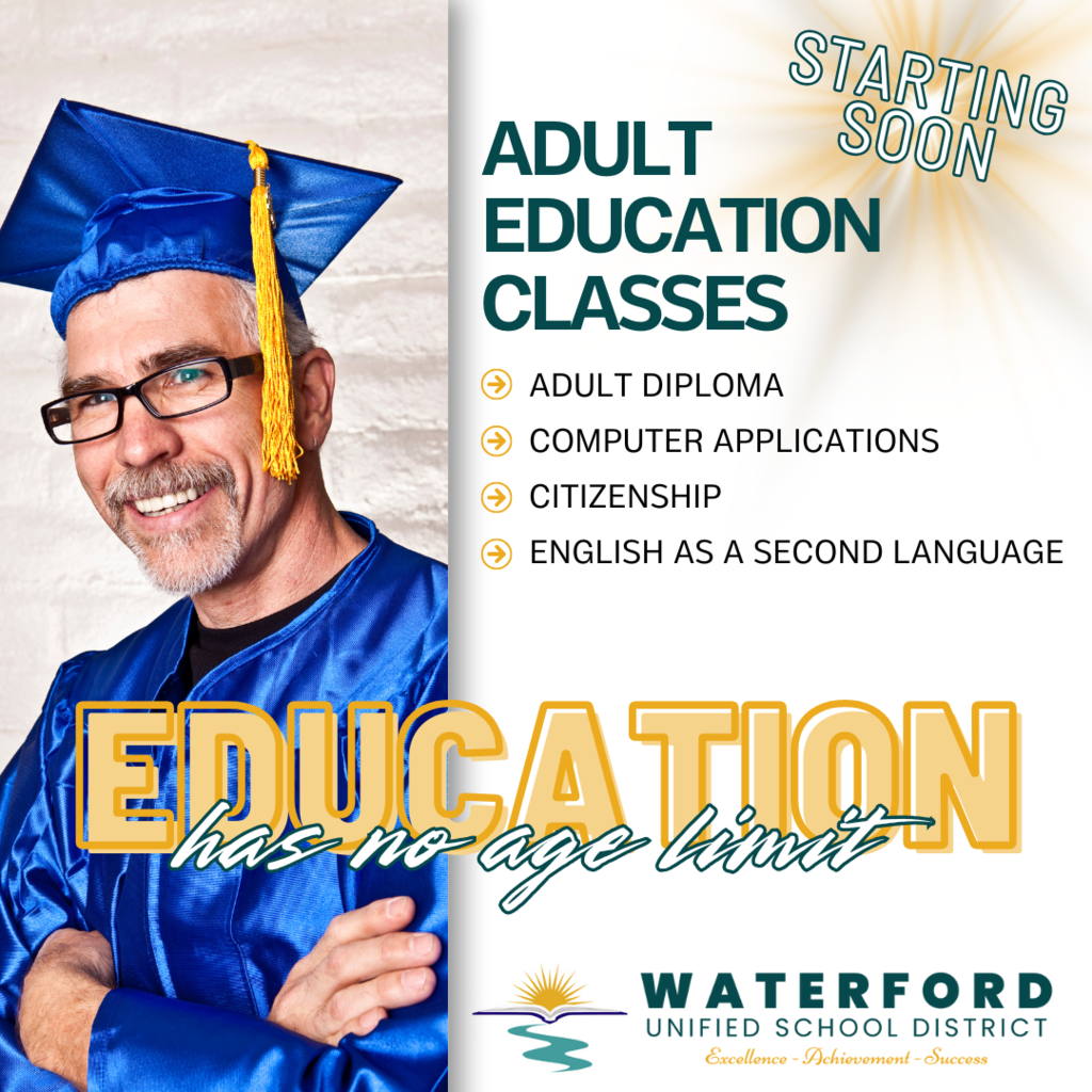 adult education classes are starting soon