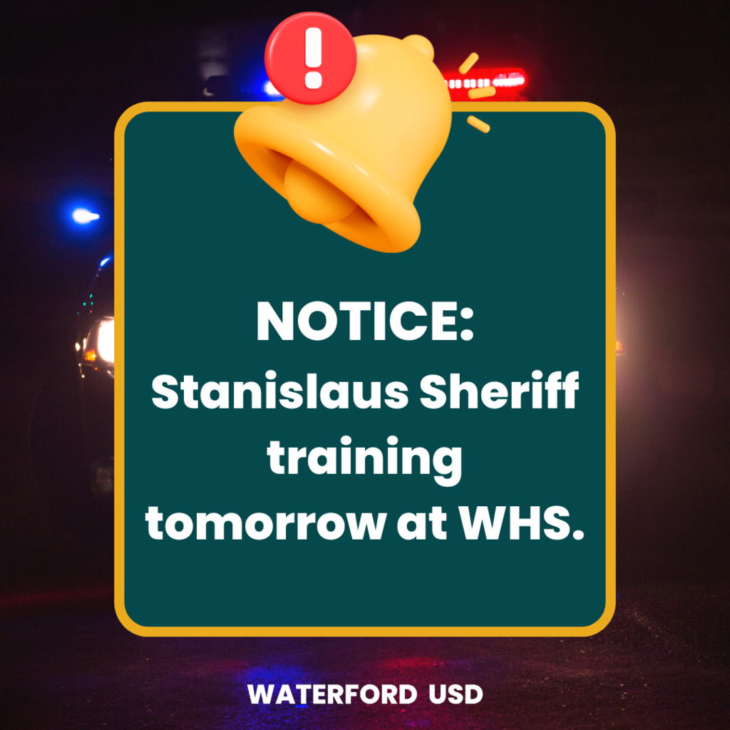sheriff training tomorrow