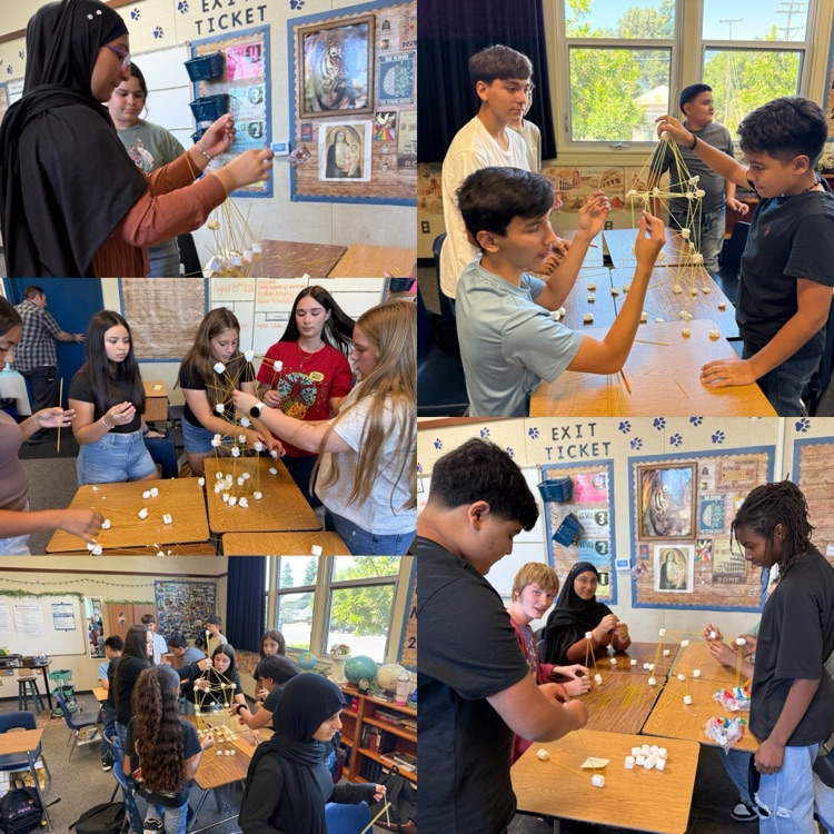 Yearbook marshmallow challenge