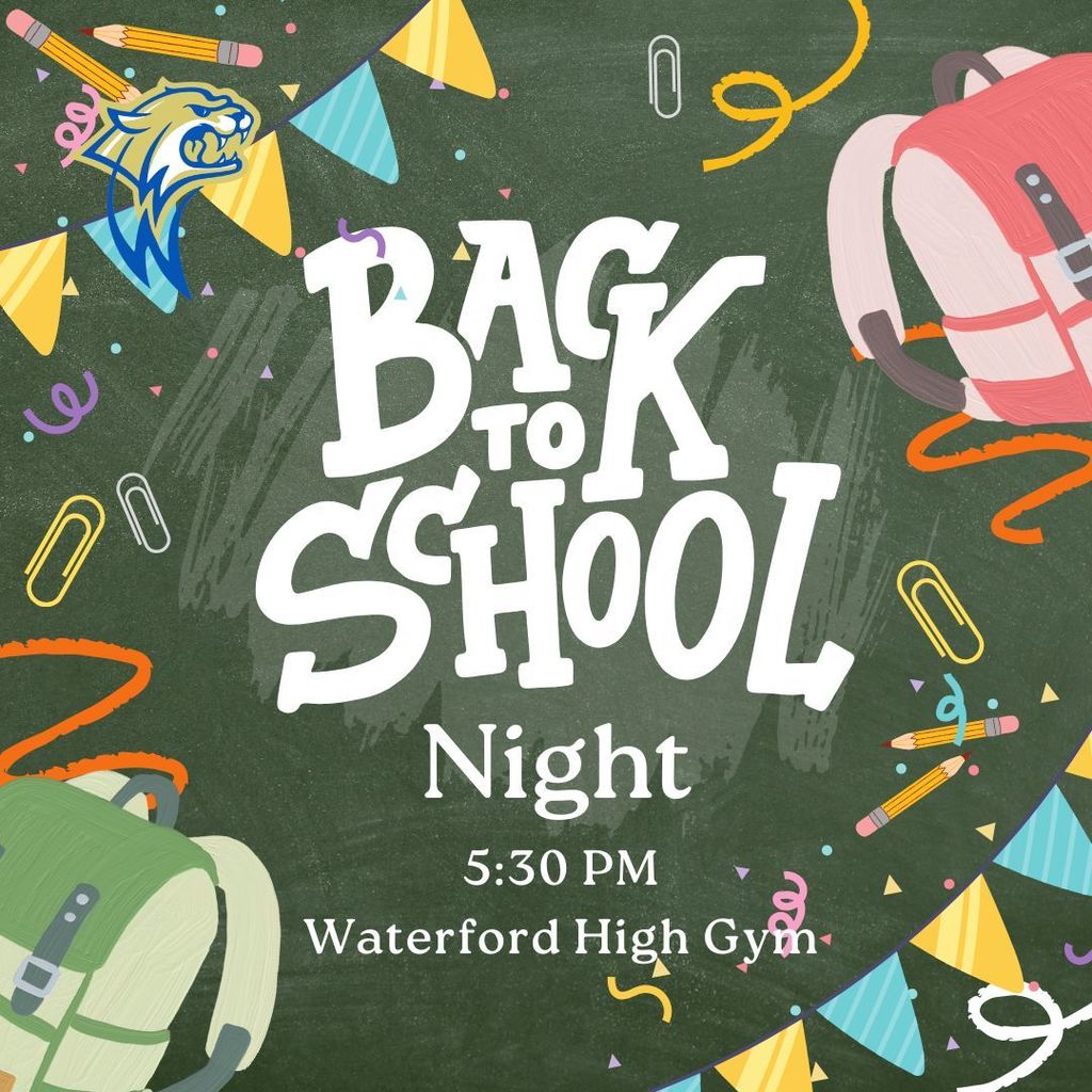 Back to School Tonight!