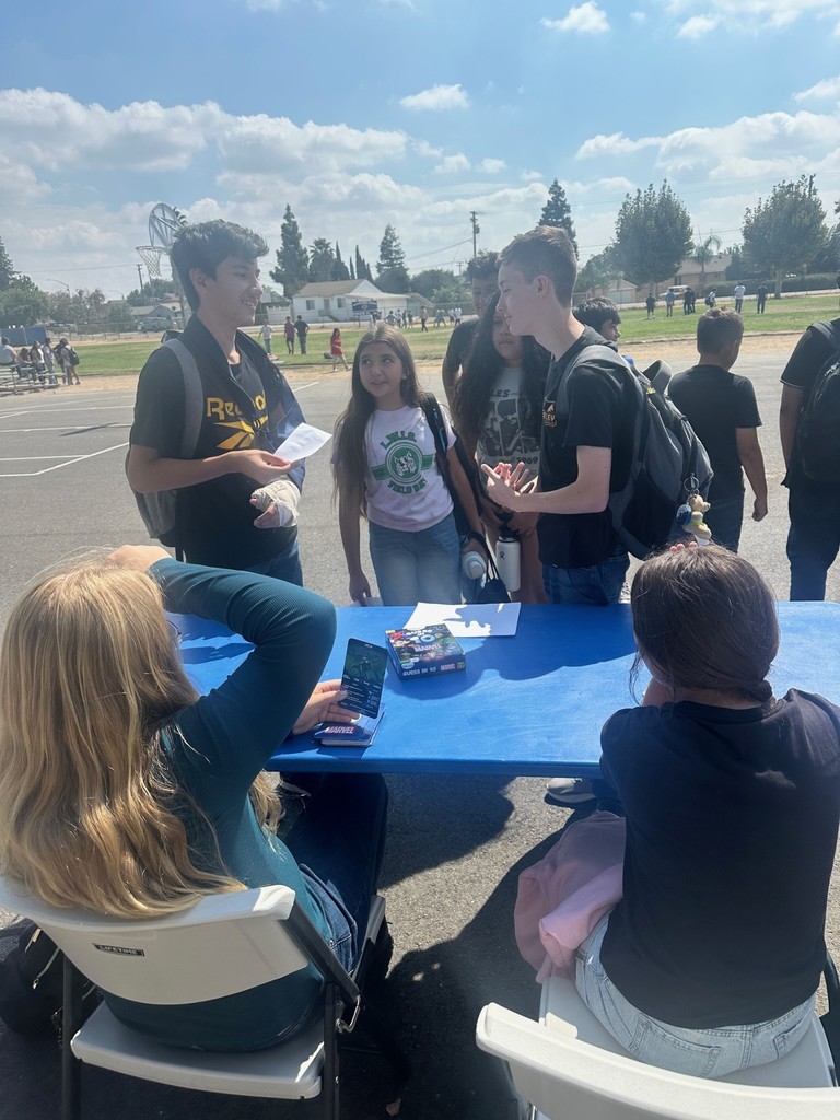 PBIS lunchtime activity hosted by Science