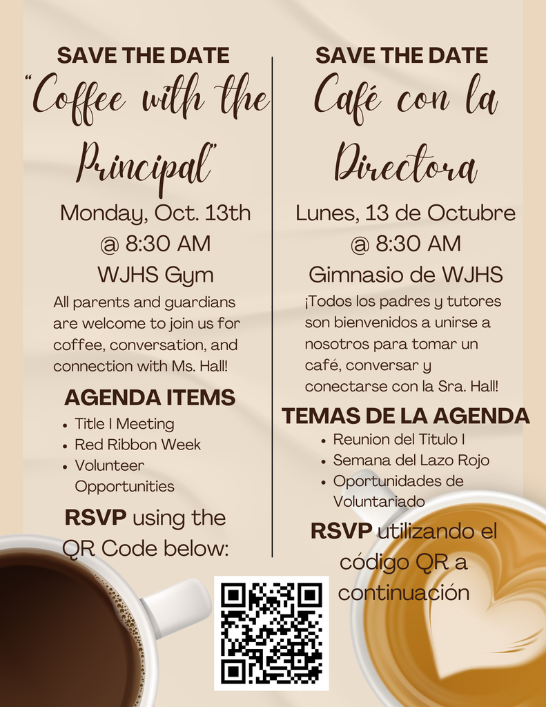 coffee w/ the principal