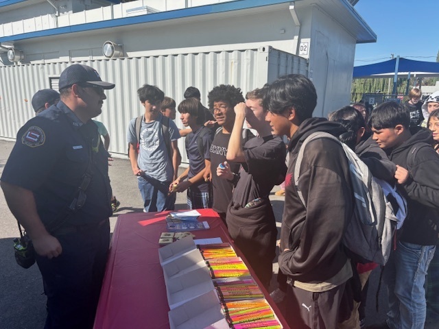 RRW - visit from Waterford Fire Dept.