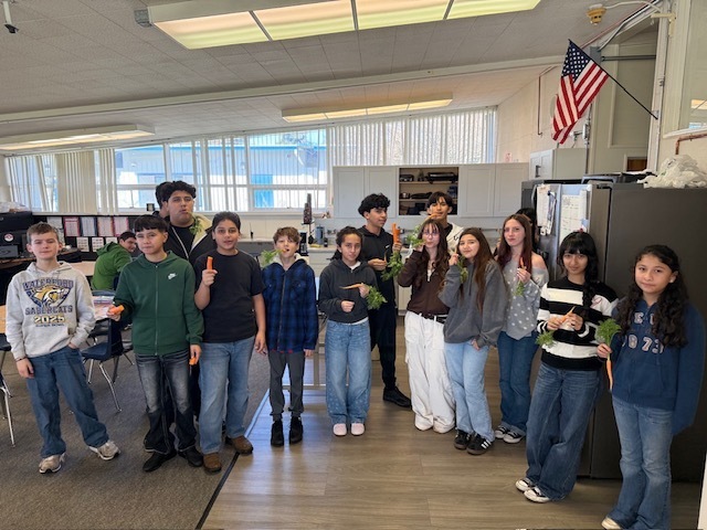 First Carrot Harvest