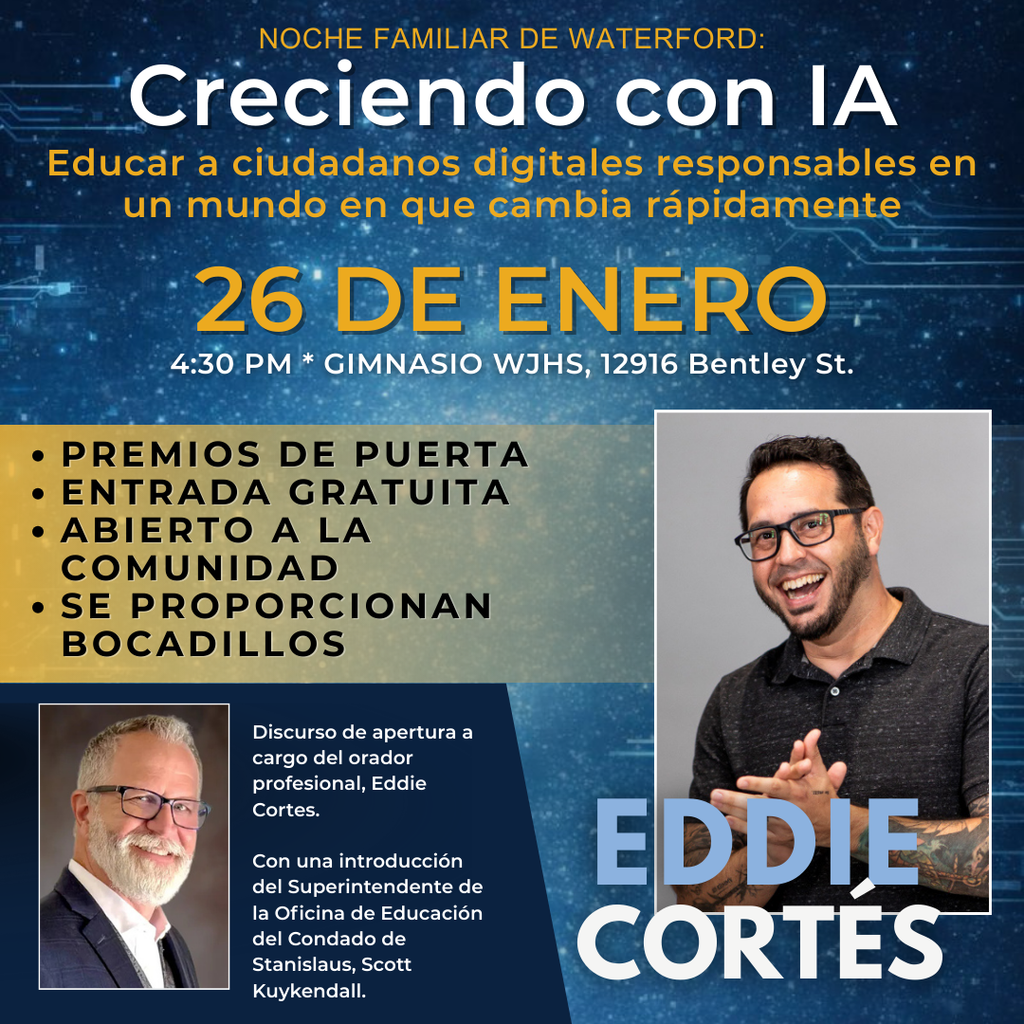 growing up with AI family night January 26