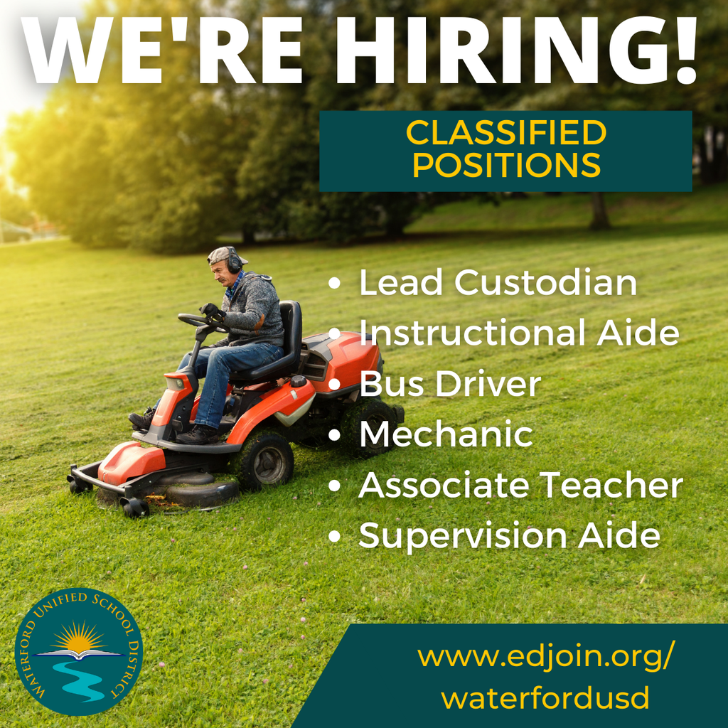 open classified positions available