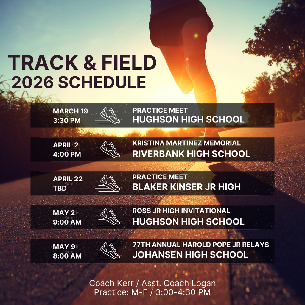 Track & Field Season Schedule