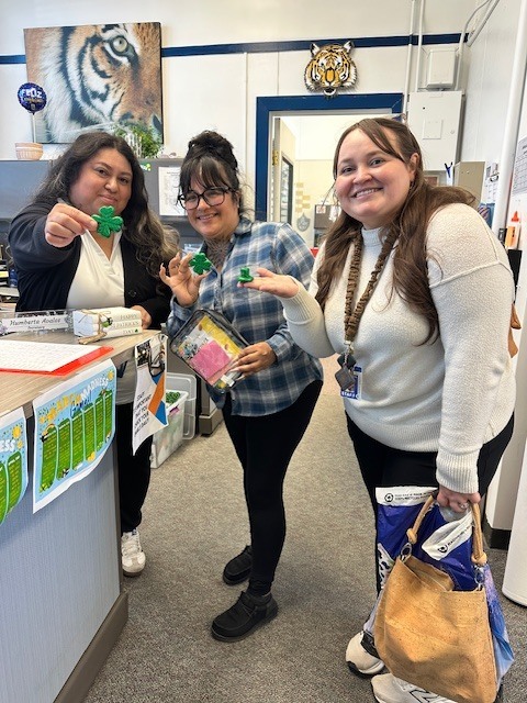 Staff game - "Do you have a Shamrock in your Pocket?"