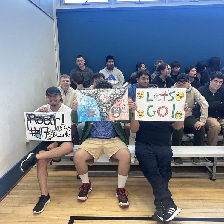 Staff v. Students Volleyball Game