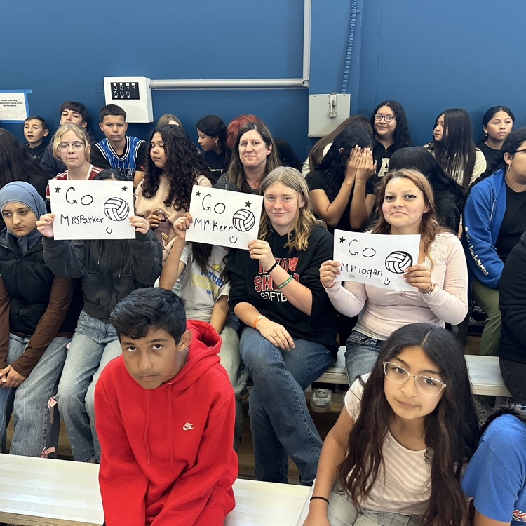 Staff v. Students Volleyball Game