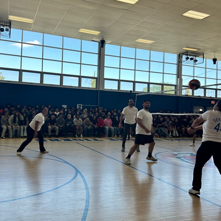 Staff v. Students Volleyball Game