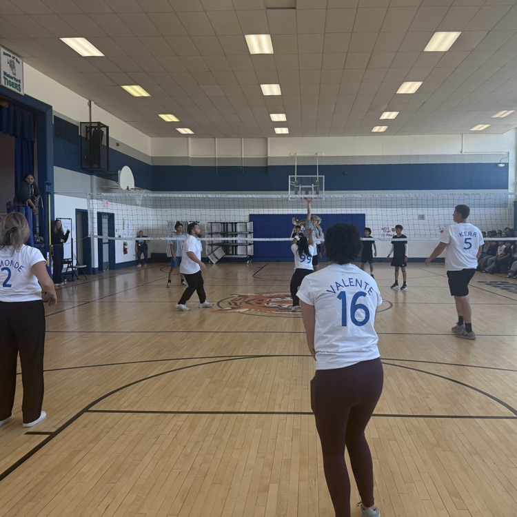 Staff v. Students Volleyball Game