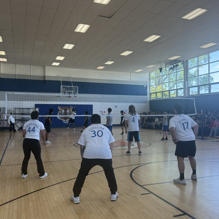 Staff v. Students Volleyball Game