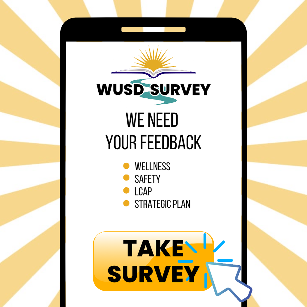 WUSD survey link asking for feedback