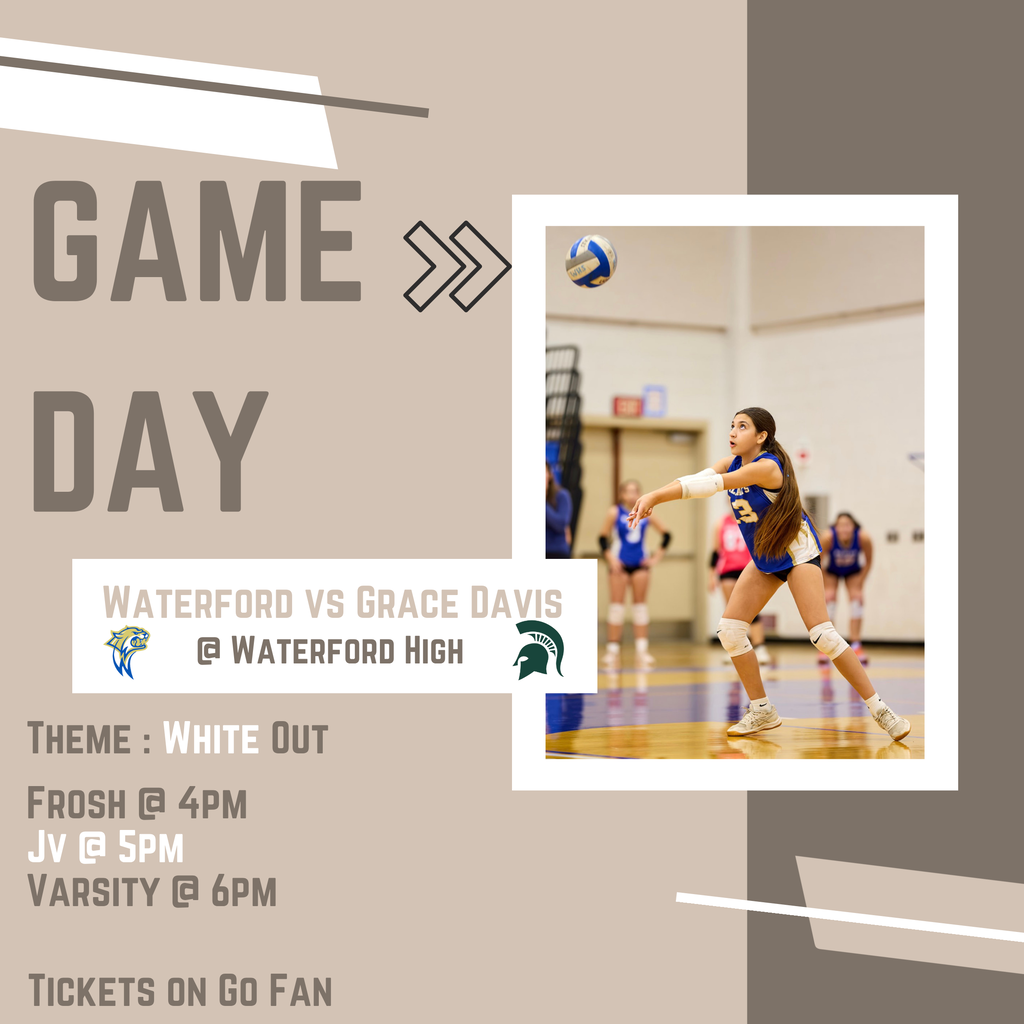 Girls volleyball game theme white out