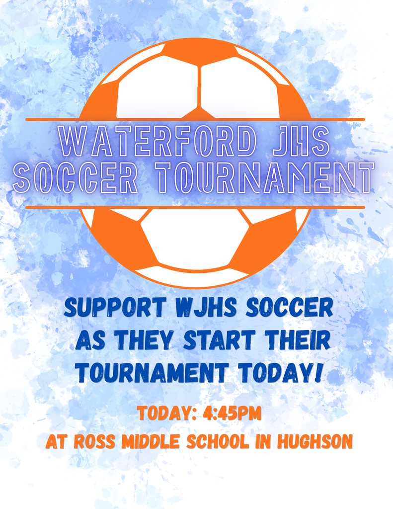 WJHS Soccer tournament today in Hughson at 4:45PM