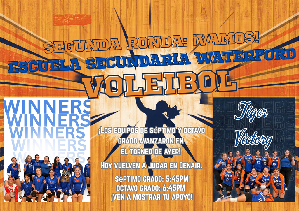WJHS Volleyball tournament, round 2! Starting at 5:45PM in Denair