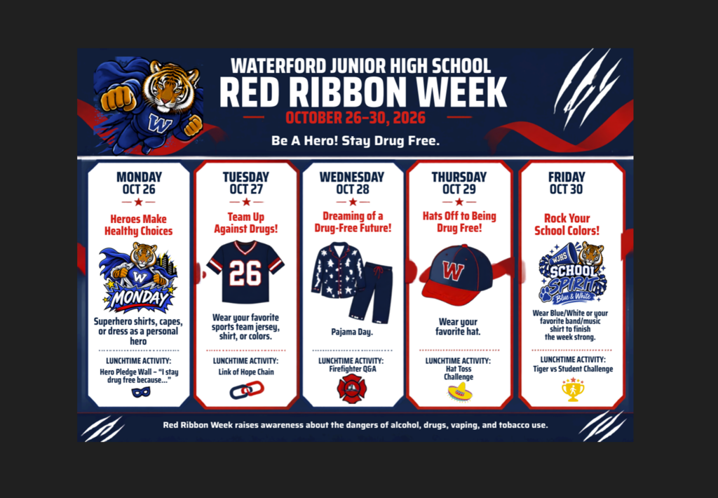 Red Ribbon Week at WJHS