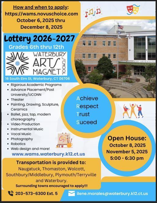 WAMS Lottery Flier