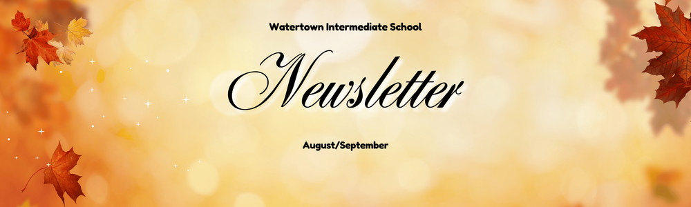 Newsletter Banner - August/September